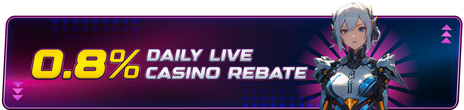 1920x458 Live casino rebate